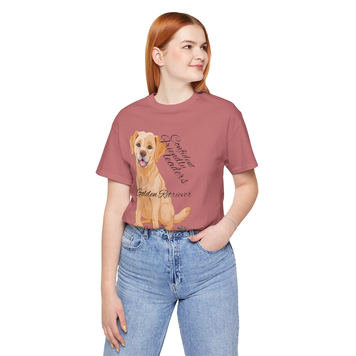 Golden Retriever Love Unisex Tee - Celebrate Your Furry Friend!