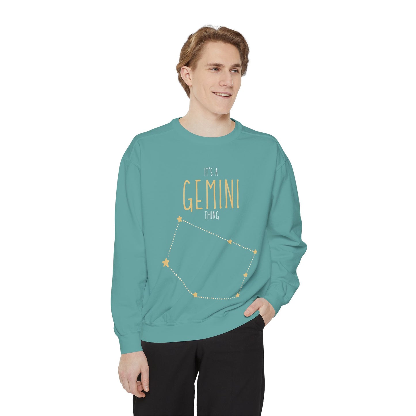 Gemini Sweatshirt, Zodiac Gift, Astrology Apparel, Unisex Pullover, Astrology Sweatshirt, Birthday Gift for Geminis