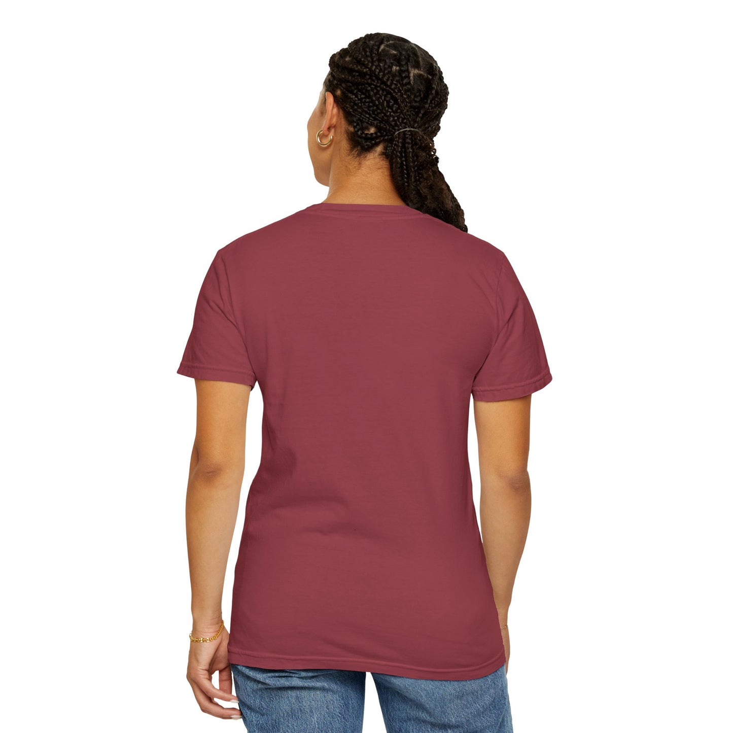 Capricorn Dog Unisex Garment-Dyed T-Shirt - Strong, Elegant, and Lazer Focused