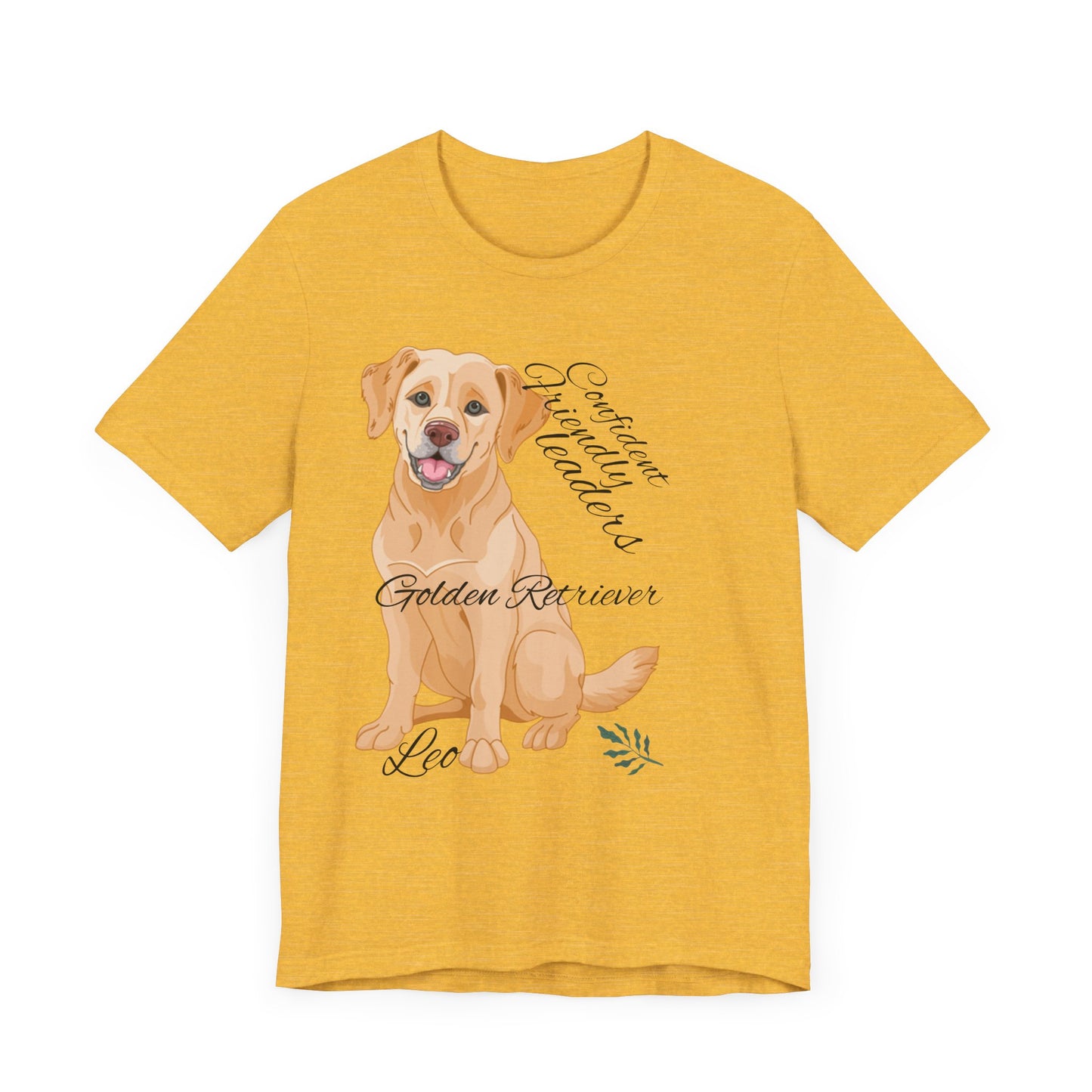 Golden Retriever Love Unisex Tee - Celebrate Your Furry Friend!
