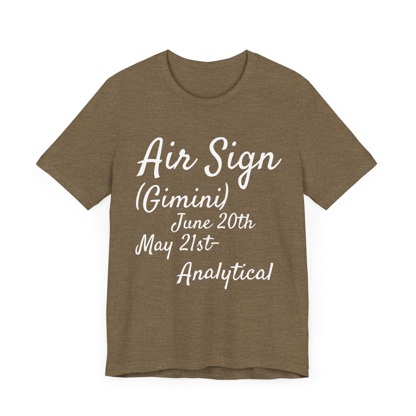 Unisex Jersey Short Sleeve Tee