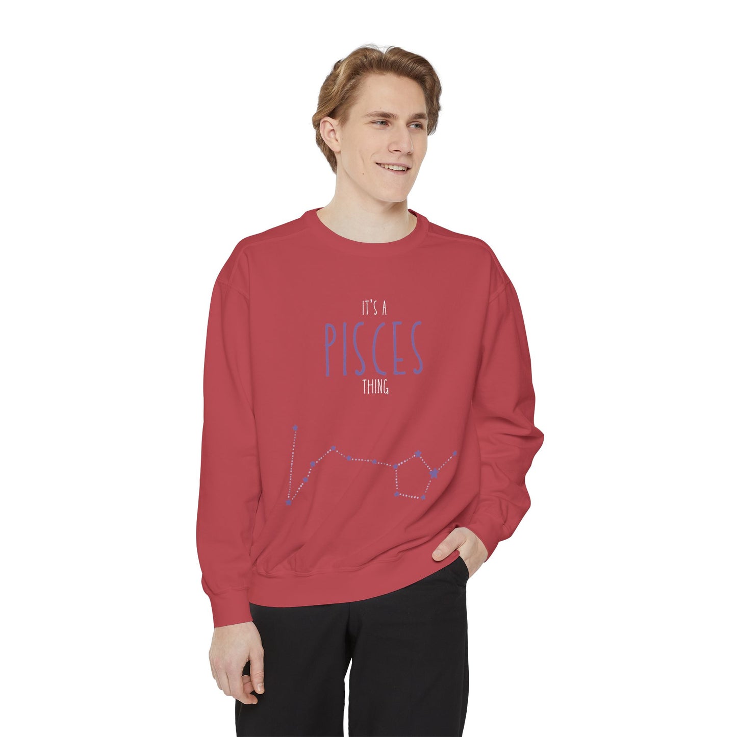 Pisces Zodiac Sweatshirt – Cozy Astrology Gift for Her, Unisex Pullover for Astrology Lovers, Birthday, Everyday Wear, Casual Style