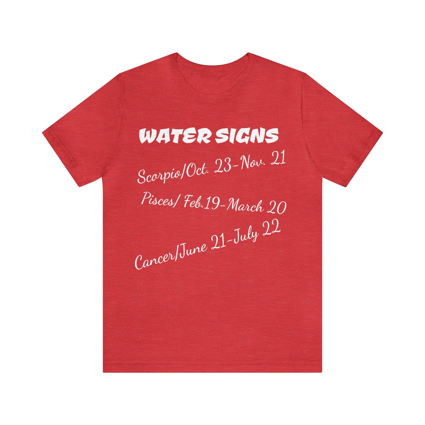 Unisex Jersey Short Sleeve Tee
