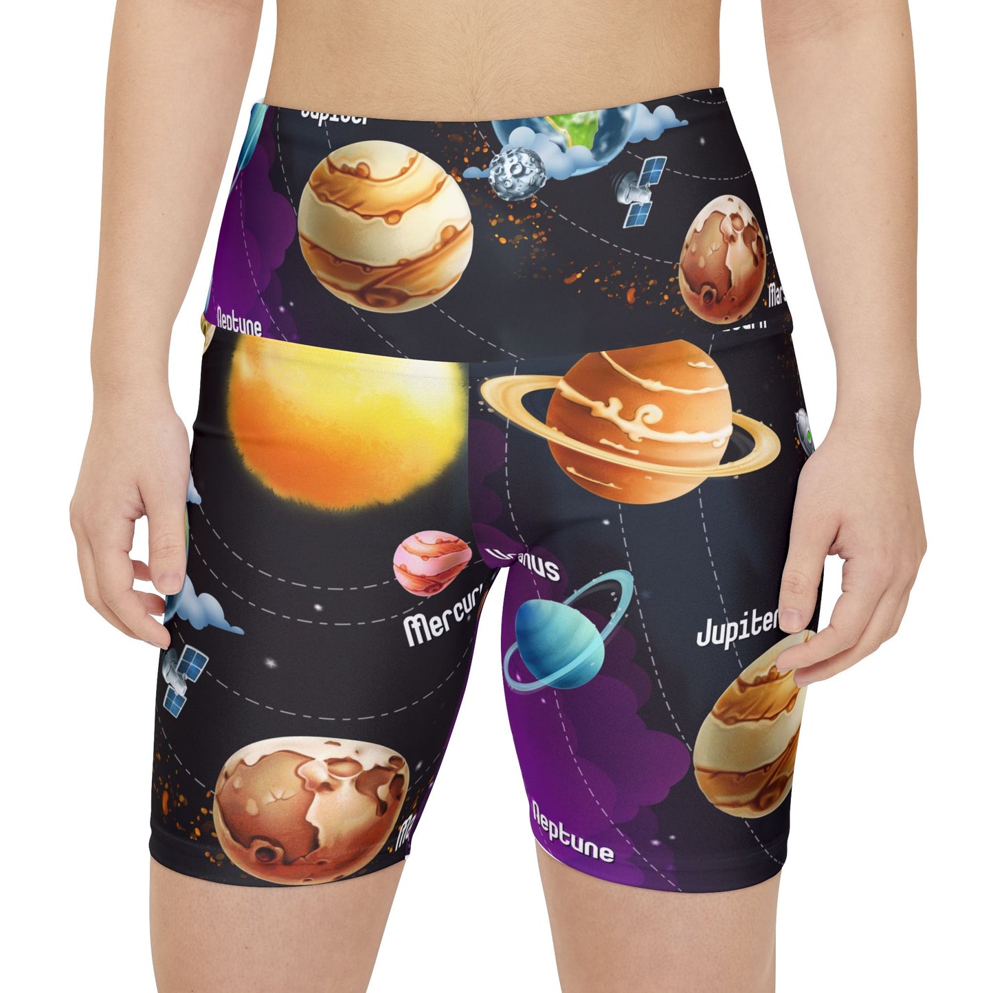 Women's Workout Shorts (AOP)