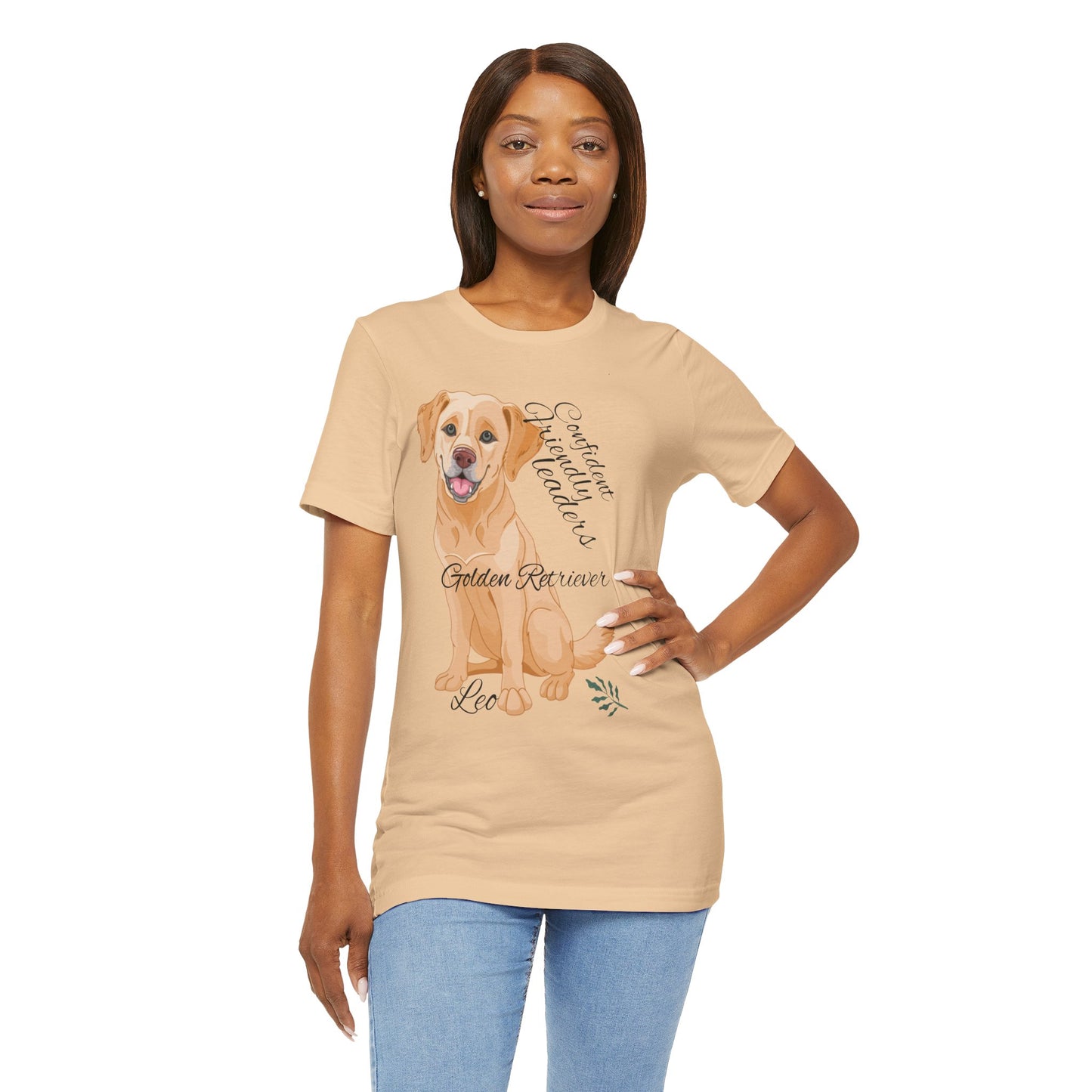 Golden Retriever Love Unisex Tee - Celebrate Your Furry Friend!