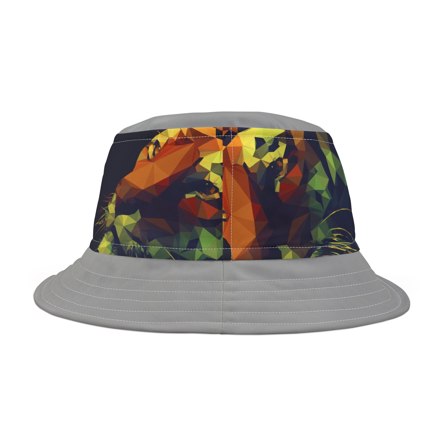 Vibrant Abstract Graphic Bucket Hat - Stylish & Trendy Summer Accessory