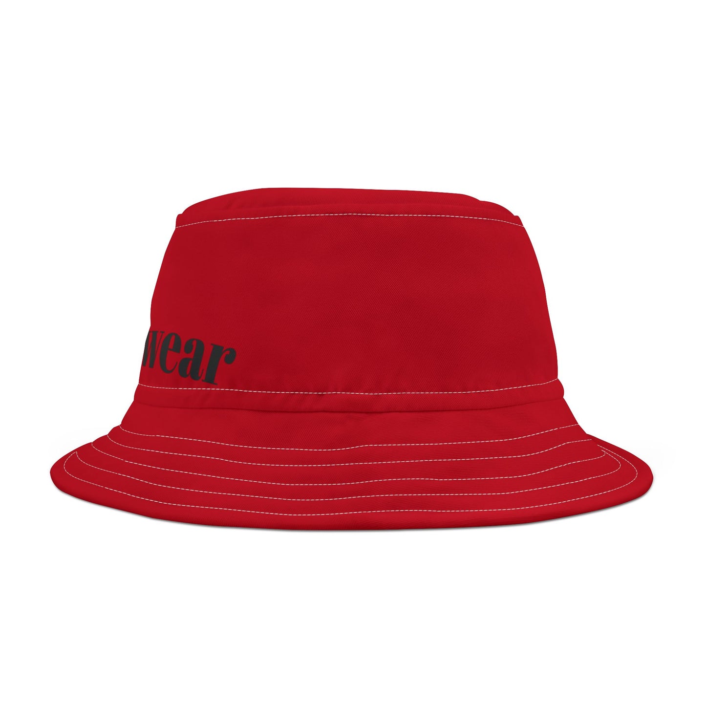Zodiac 4 Wear Red Bucket Hat - Trendy Sun Protection for Astrology Lovers