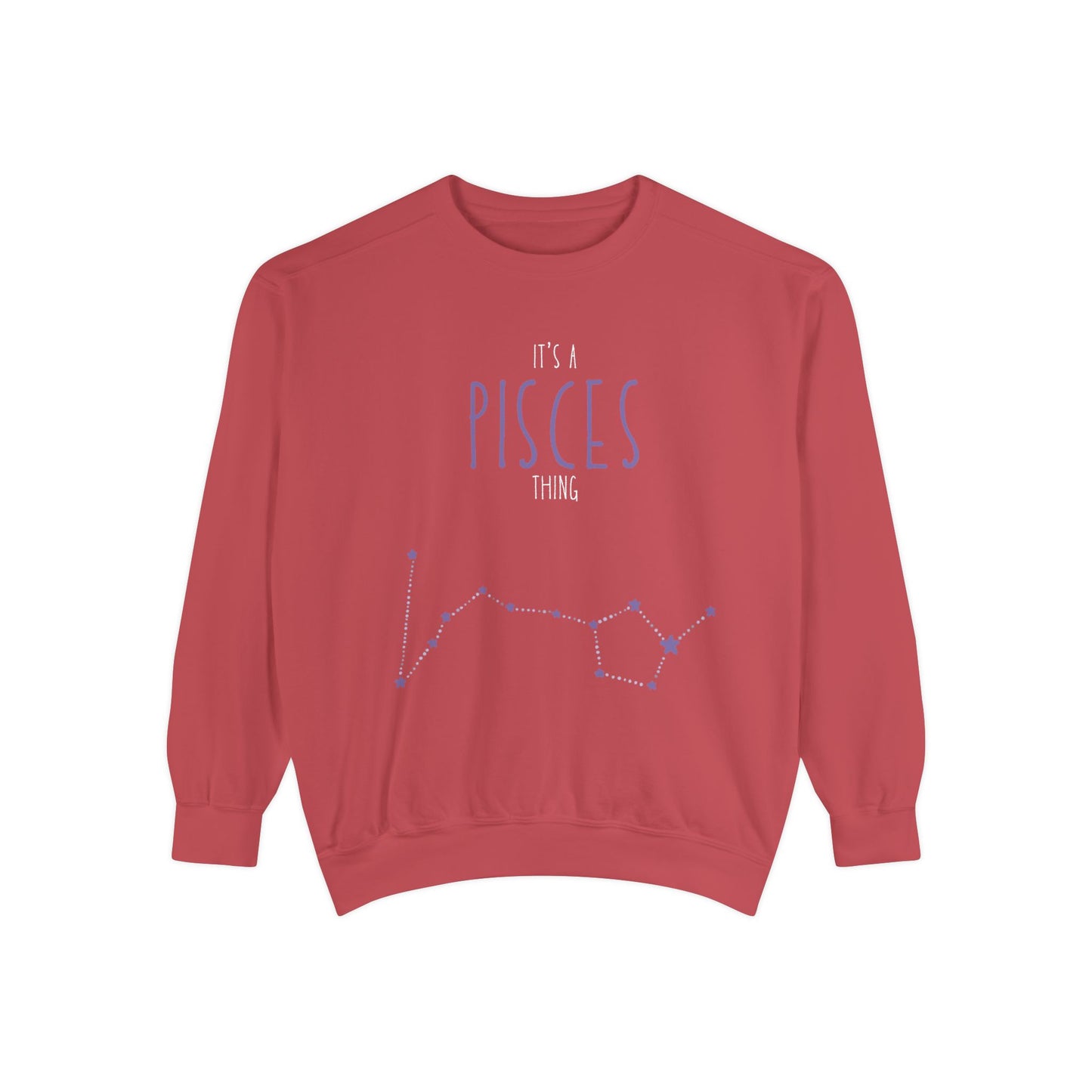 Pisces Zodiac Sweatshirt – Cozy Astrology Gift for Her, Unisex Pullover for Astrology Lovers, Birthday, Everyday Wear, Casual Style