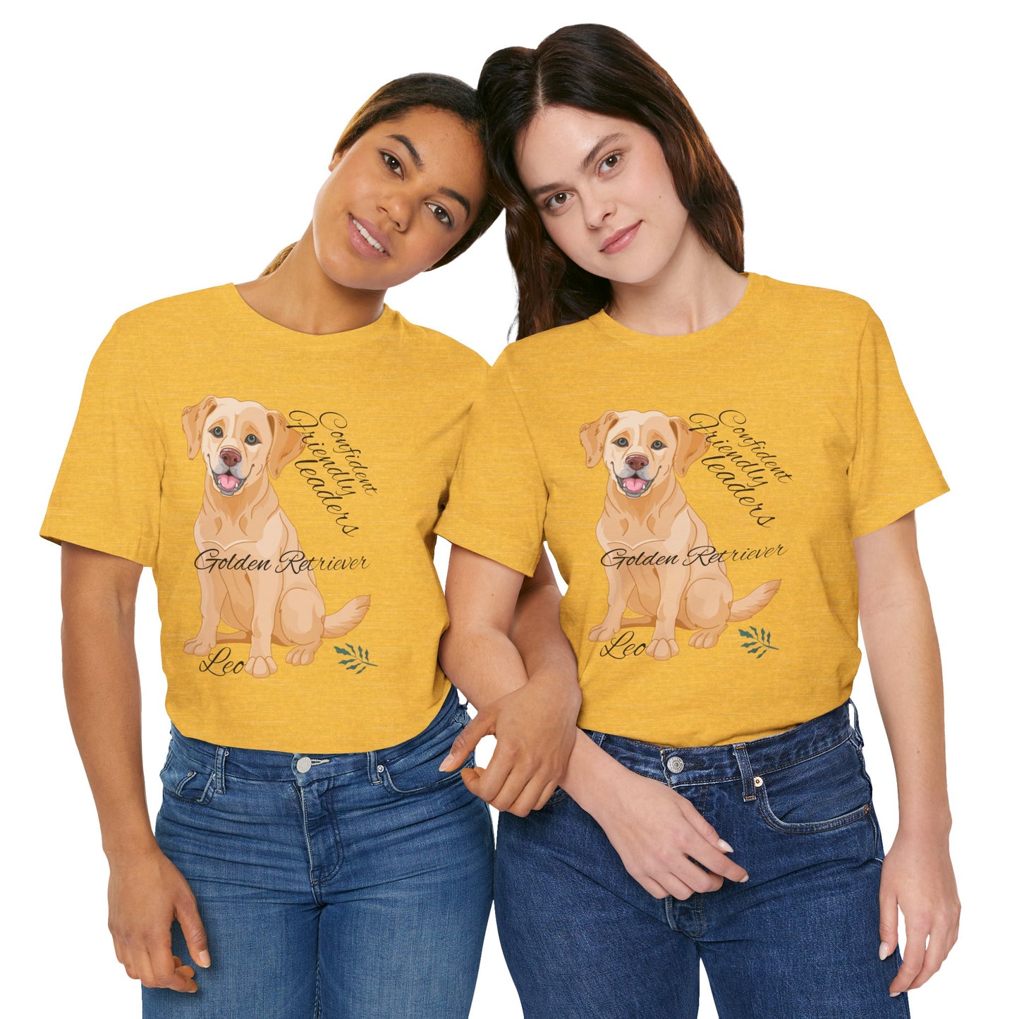 Golden Retriever Love Unisex Tee - Celebrate Your Furry Friend!