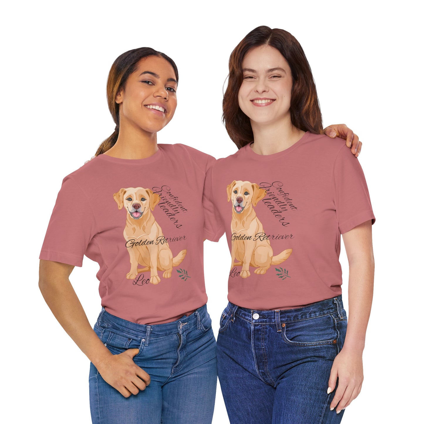 Golden Retriever Love Unisex Tee - Celebrate Your Furry Friend!