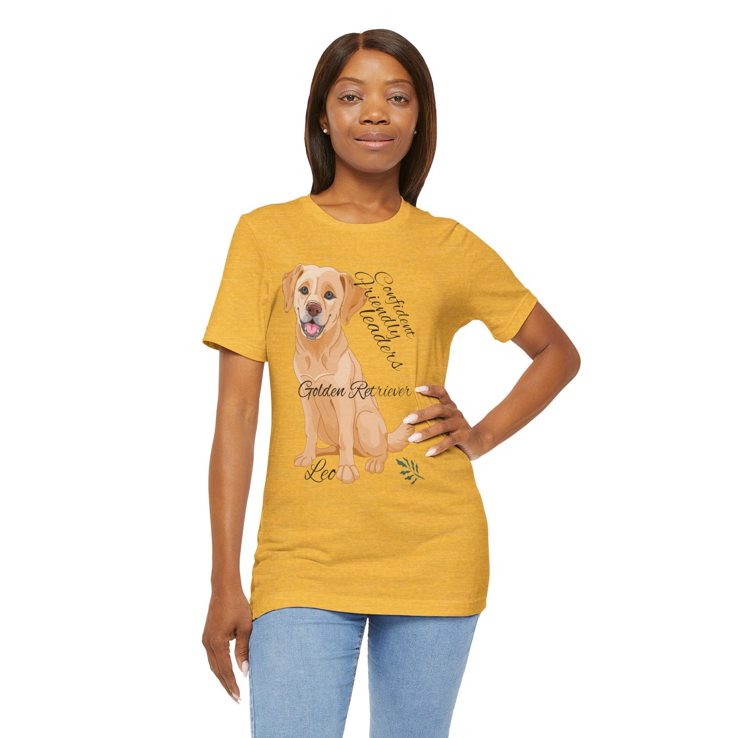Golden Retriever Love Unisex Tee - Celebrate Your Furry Friend!