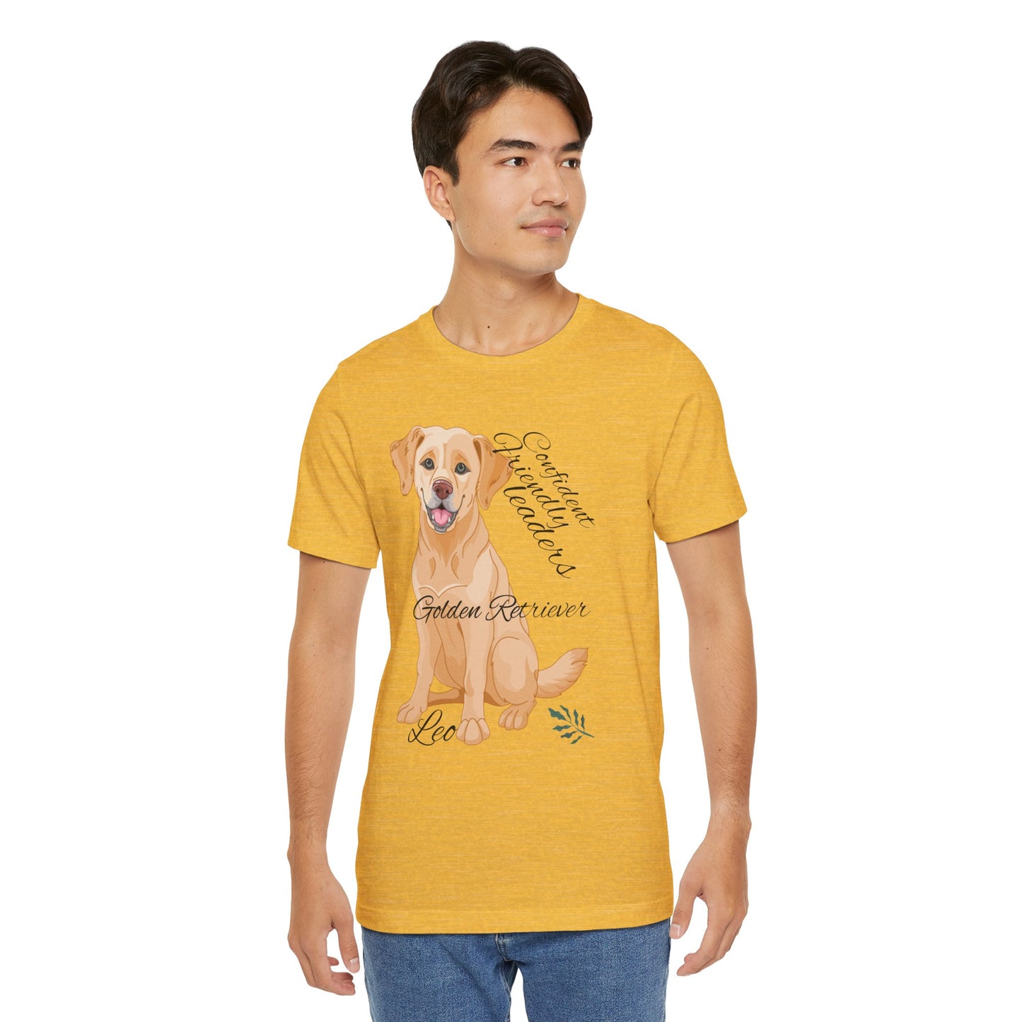 Golden Retriever Love Unisex Tee - Celebrate Your Furry Friend!