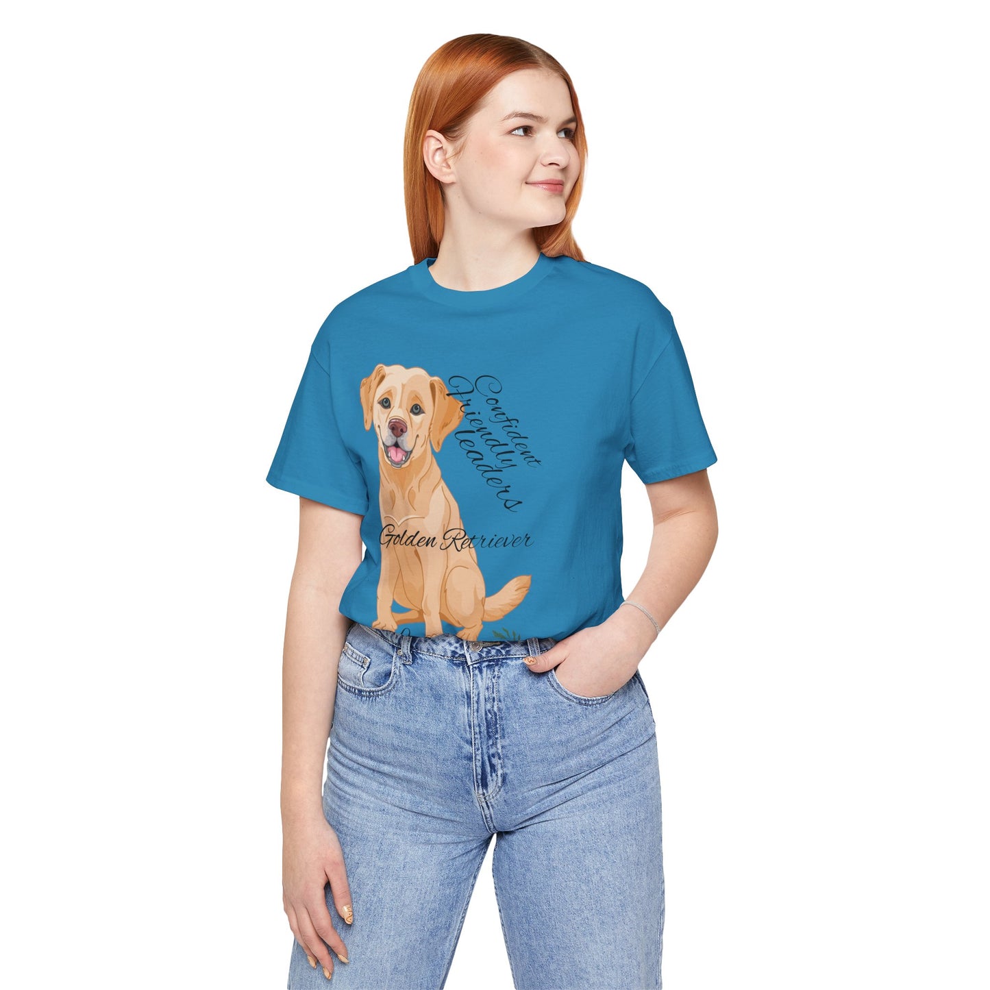 Golden Retriever Love Unisex Tee - Celebrate Your Furry Friend!