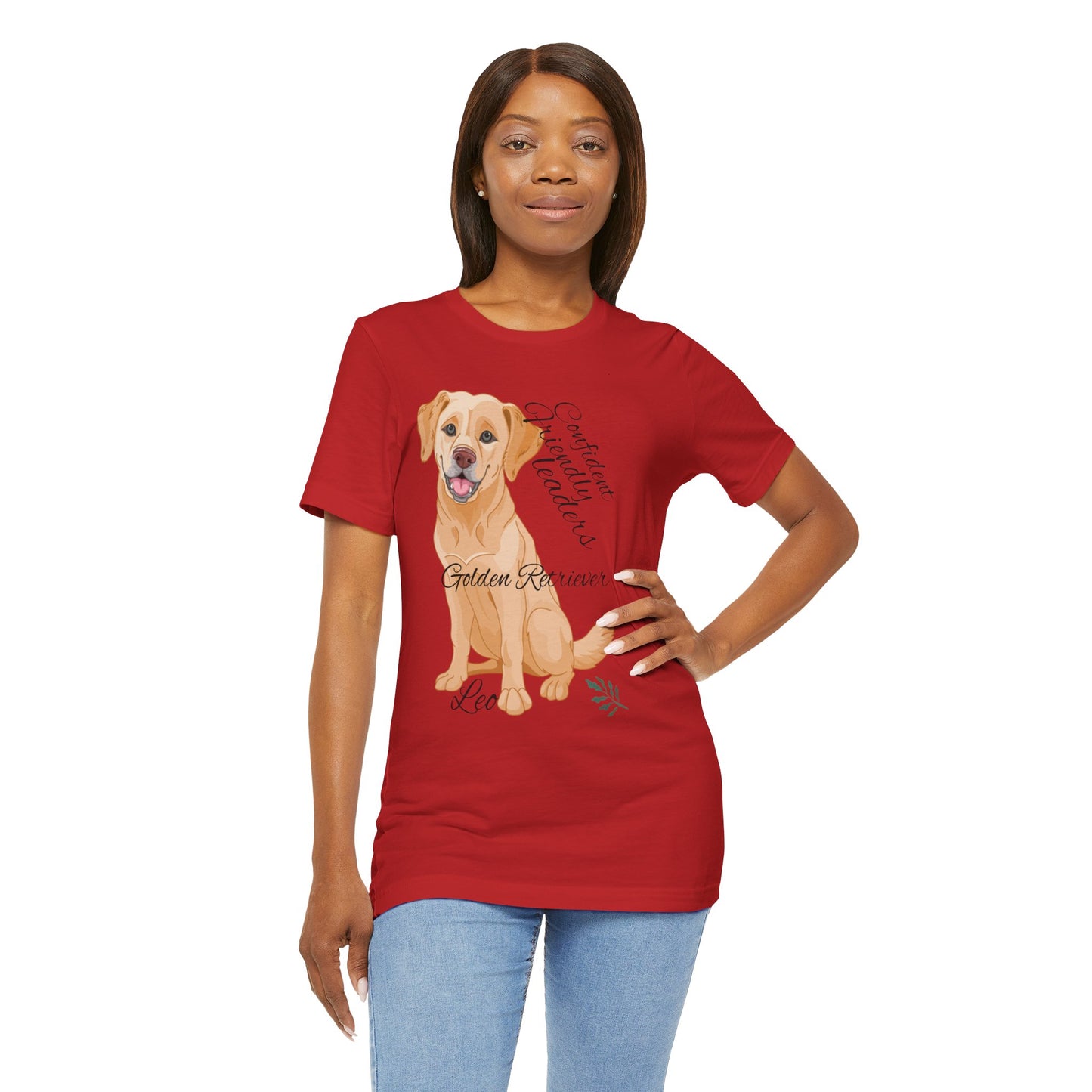Golden Retriever Love Unisex Tee - Celebrate Your Furry Friend!