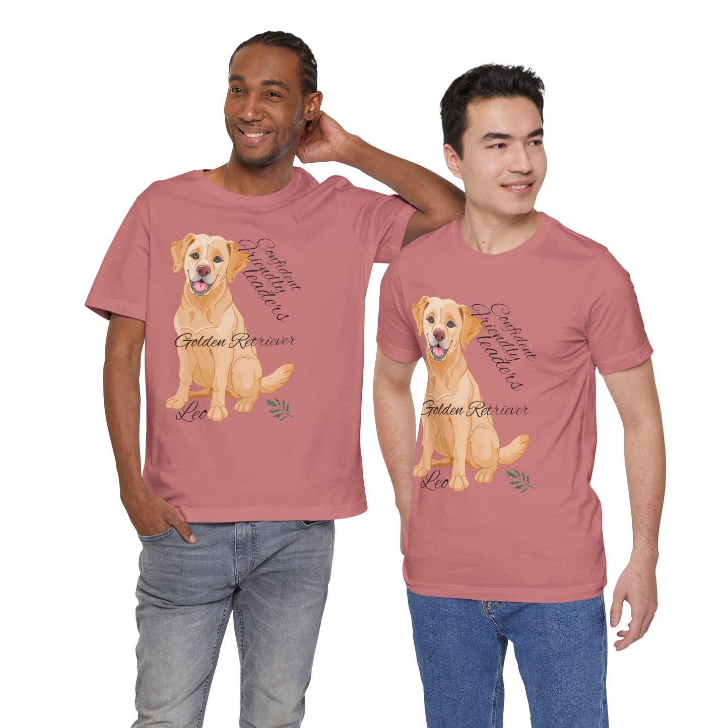 Golden Retriever Love Unisex Tee - Celebrate Your Furry Friend!