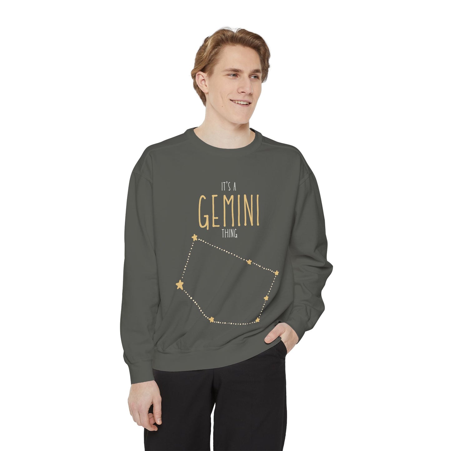 Gemini Sweatshirt, Zodiac Gift, Astrology Apparel, Unisex Pullover, Astrology Sweatshirt, Birthday Gift for Geminis