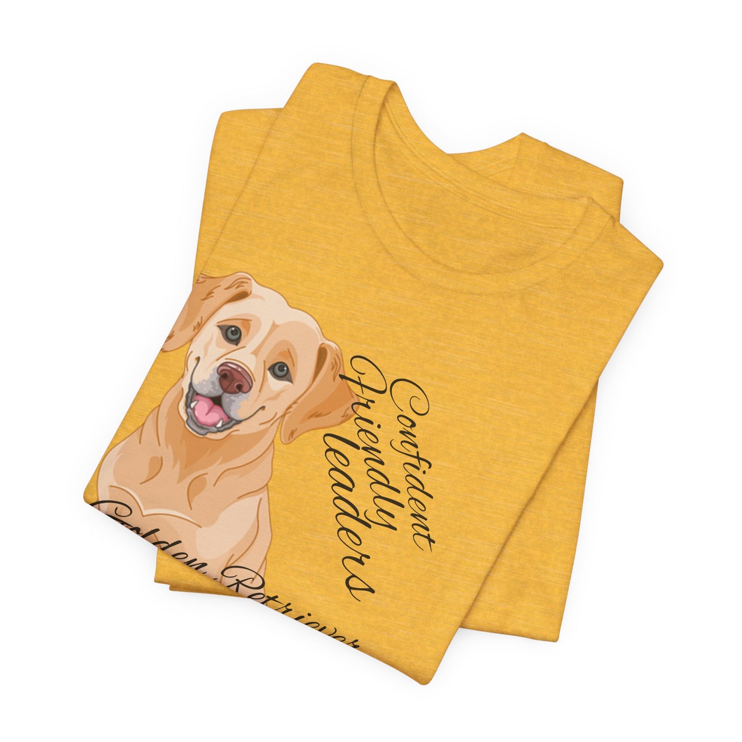 Golden Retriever Love Unisex Tee - Celebrate Your Furry Friend!