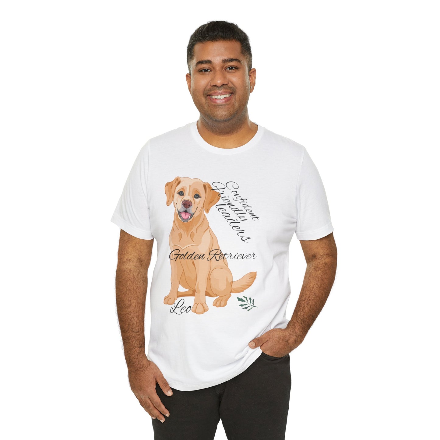 Golden Retriever Love Unisex Tee - Celebrate Your Furry Friend!