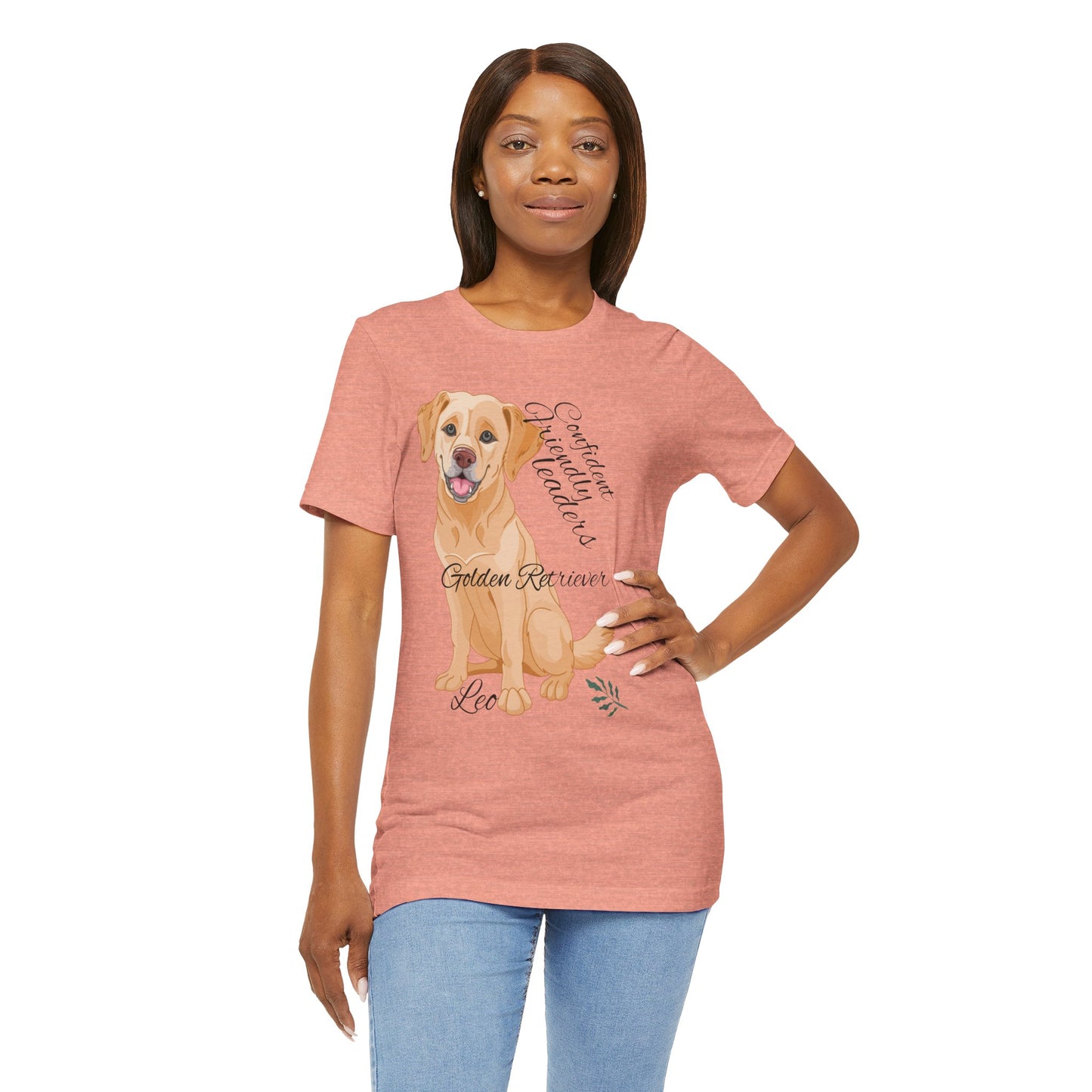 Golden Retriever Love Unisex Tee - Celebrate Your Furry Friend!