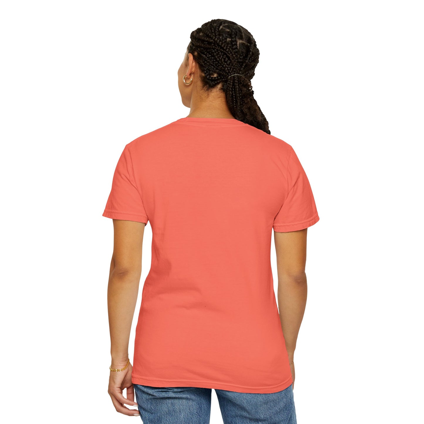 Capricorn Dog Unisex Garment-Dyed T-Shirt - Strong, Elegant, and Lazer Focused