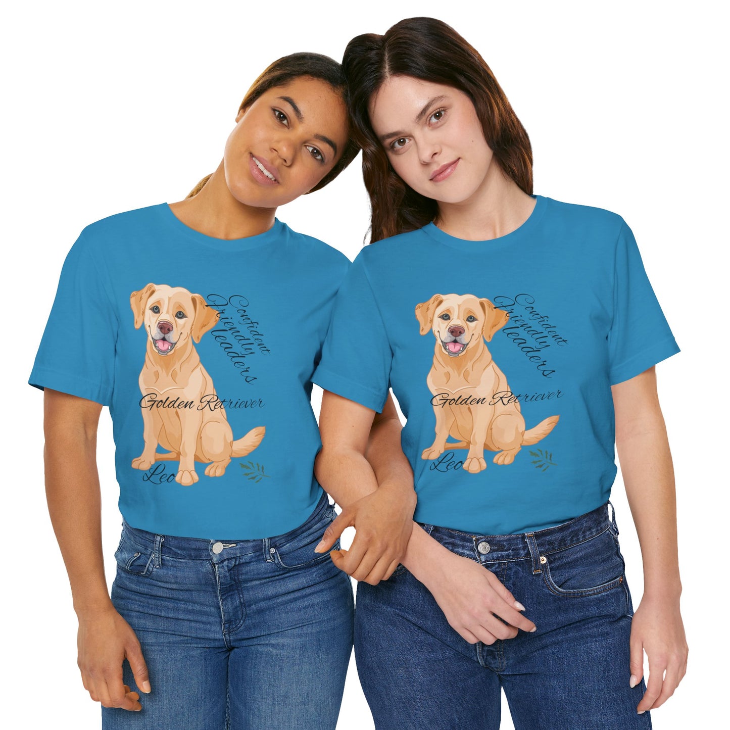 Golden Retriever Love Unisex Tee - Celebrate Your Furry Friend!