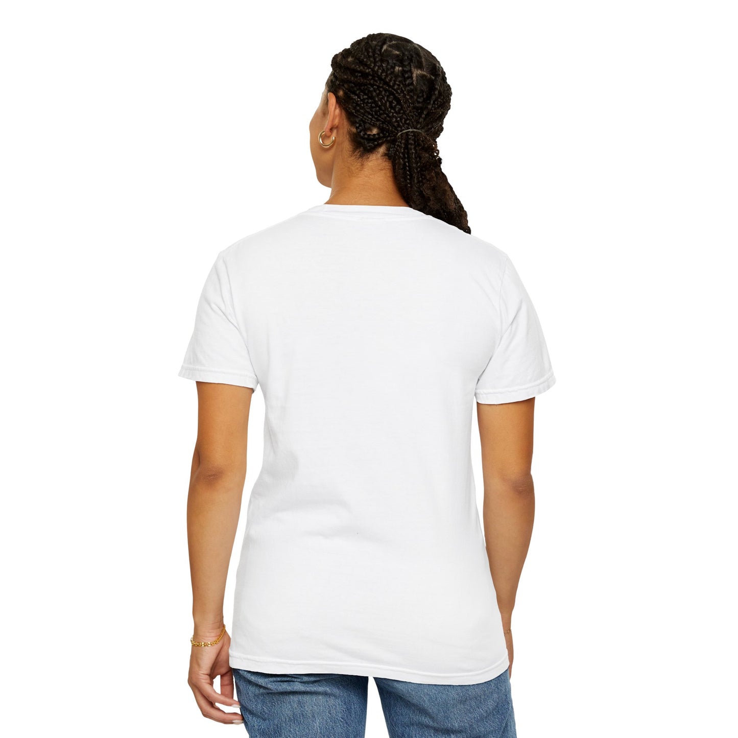 Capricorn Dog Unisex Garment-Dyed T-Shirt - Strong, Elegant, and Lazer Focused