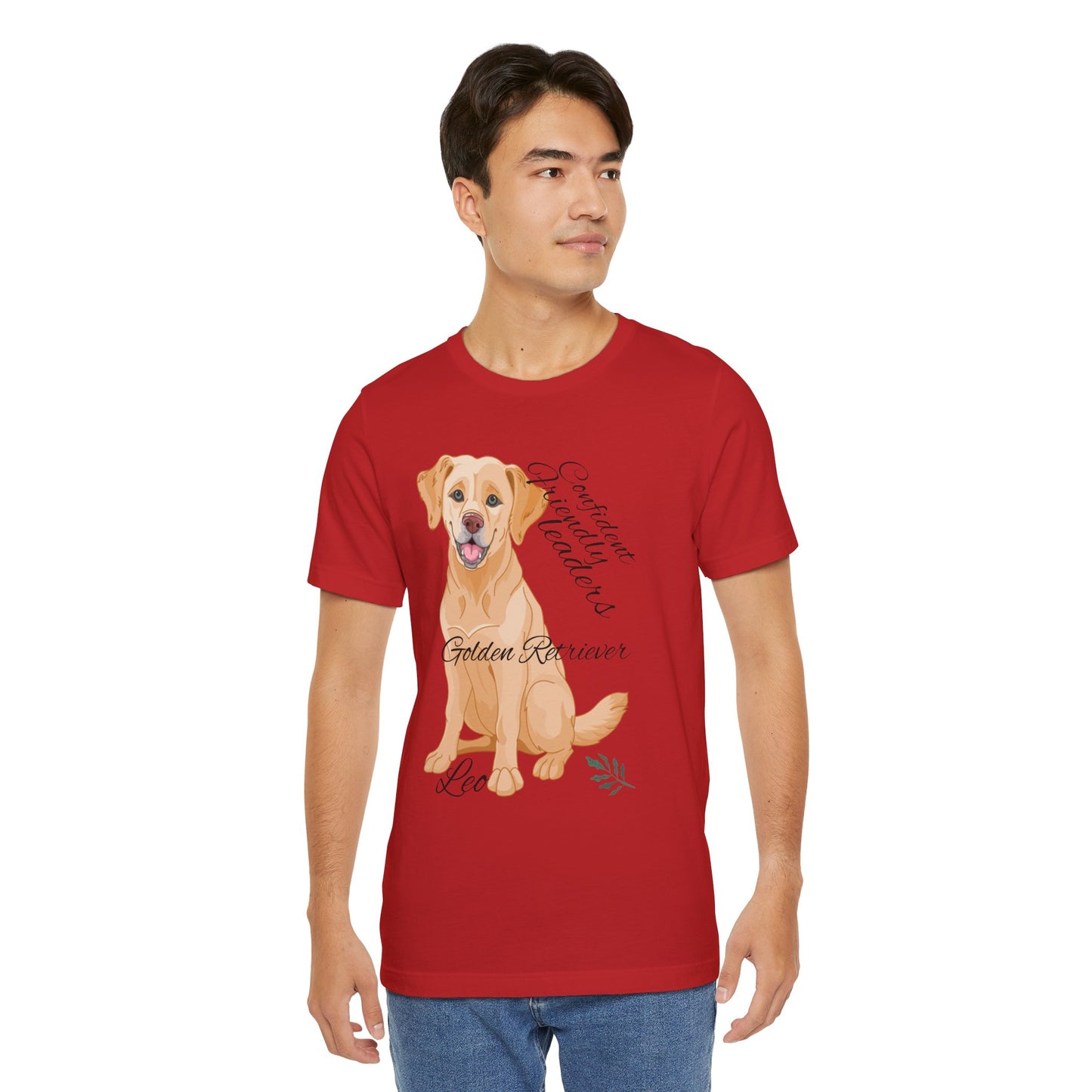 Golden Retriever Love Unisex Tee - Celebrate Your Furry Friend!