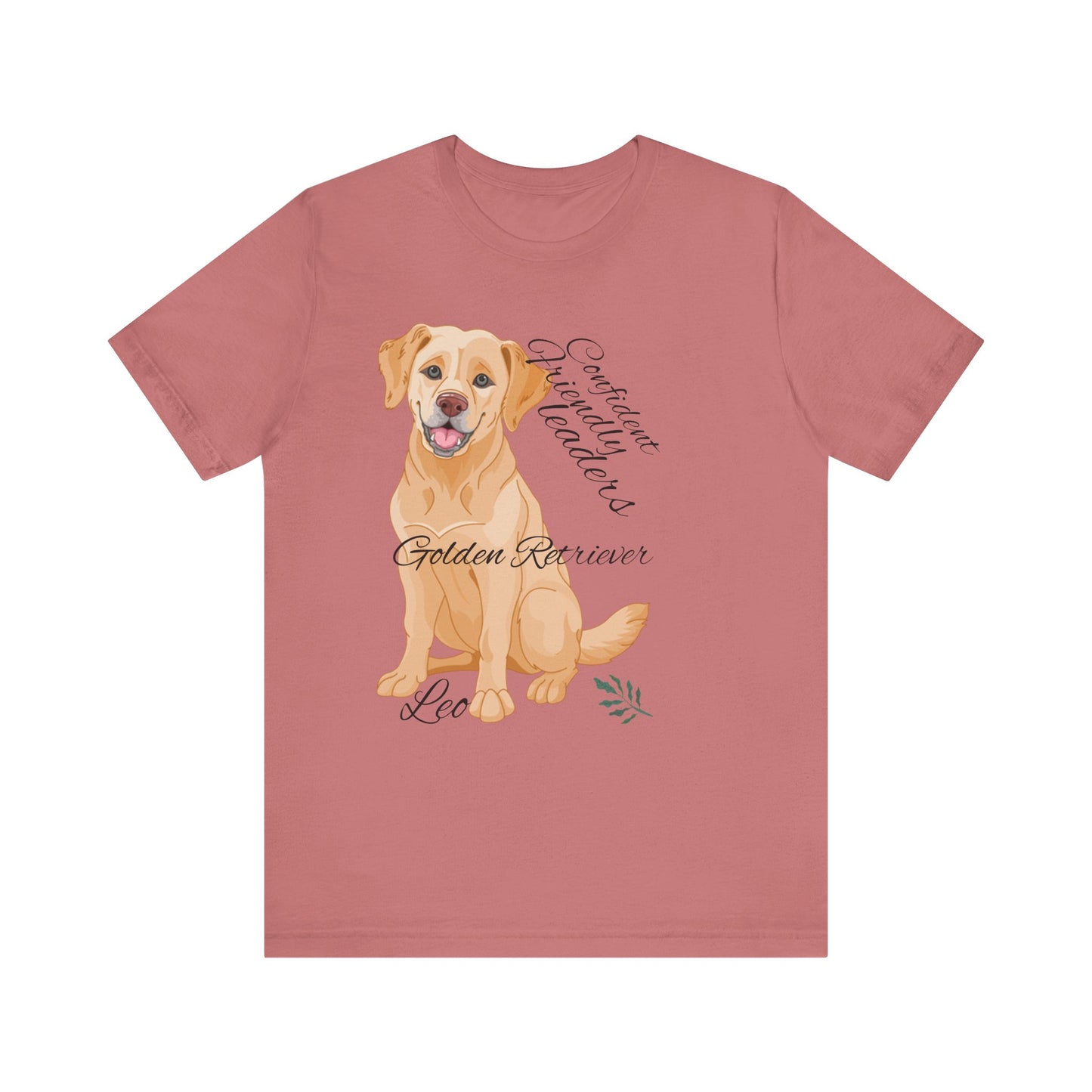 Golden Retriever Love Unisex Tee - Celebrate Your Furry Friend!