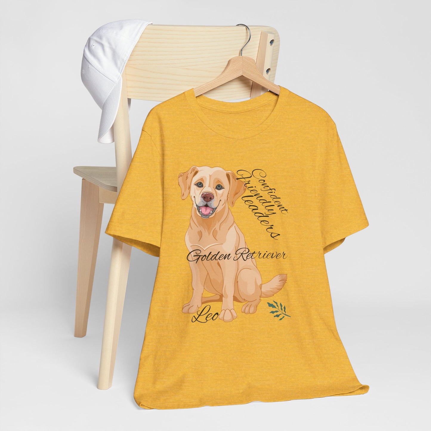 Golden Retriever Love Unisex Tee - Celebrate Your Furry Friend!