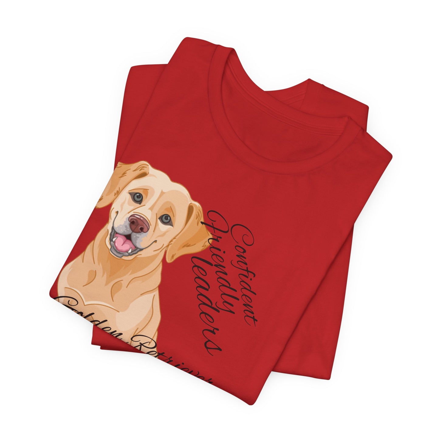 Golden Retriever Love Unisex Tee - Celebrate Your Furry Friend!