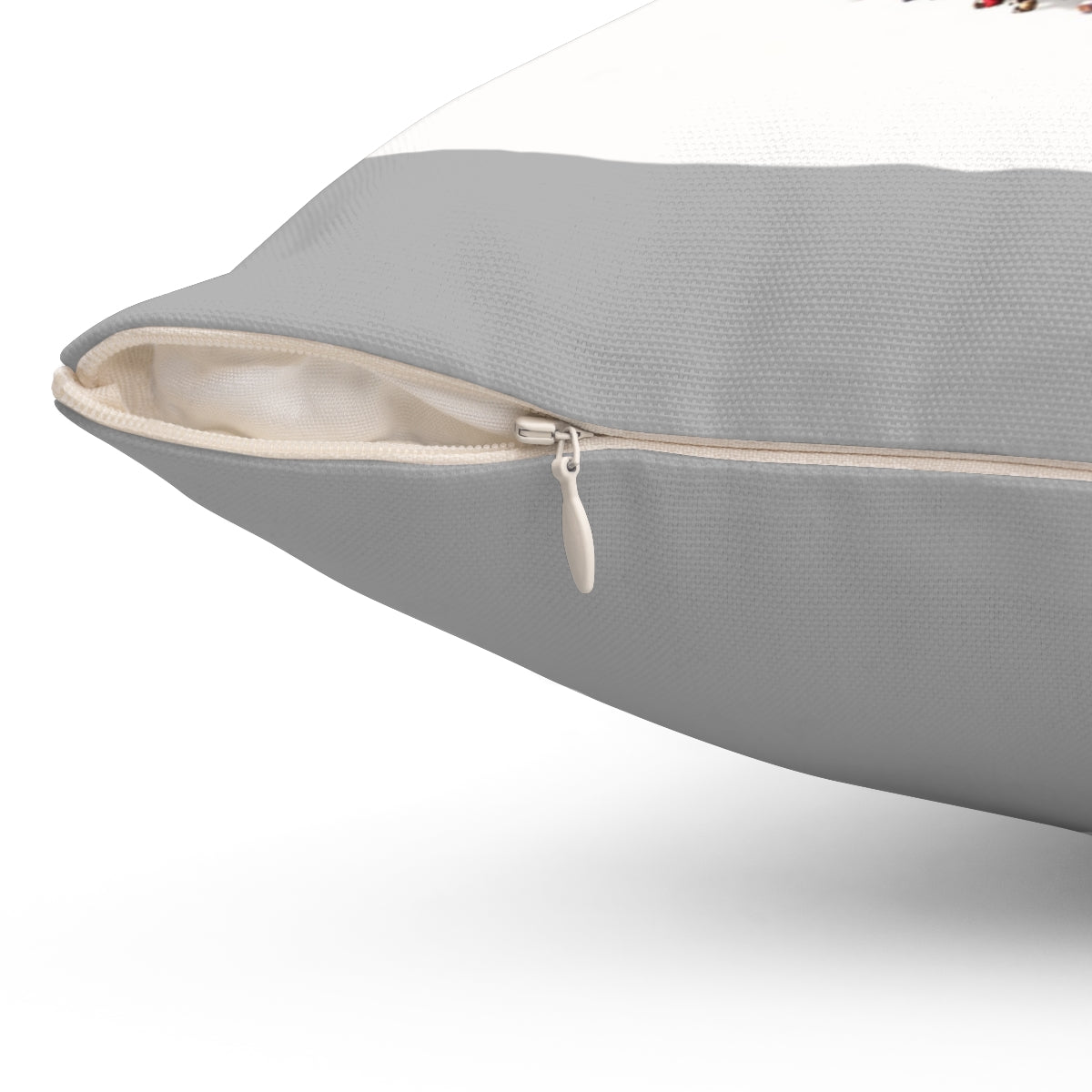 Spun Polyester Square Pillow - jones69