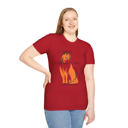Border Collie Lover Unisex Softstyle T-Shirt - Express Your Affection for This Adorable Breed
