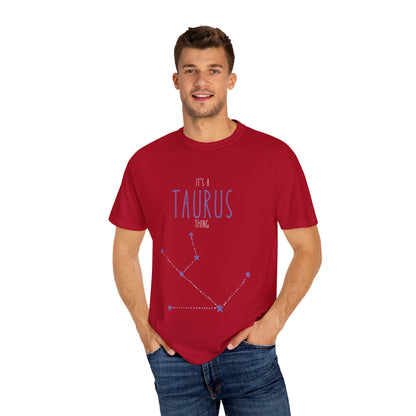 Taurus Constellation T-Shirt, Horoscope Tee, Astrology Gift, Zodiac Apparel, Birthday Celebration Wear, Star Sign Clothing