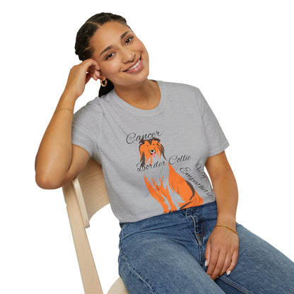 Border Collie Lover Unisex Softstyle T-Shirt - Express Your Affection for This Adorable Breed