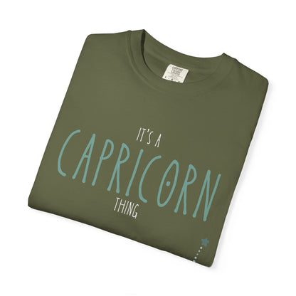 Capricorn Constellation T-shirt - Zodiac Sign Tee for Astrology Lovers, Birthday Gift, Unisex Garment-Dyed Tee, Horoscope Apparel, [...]