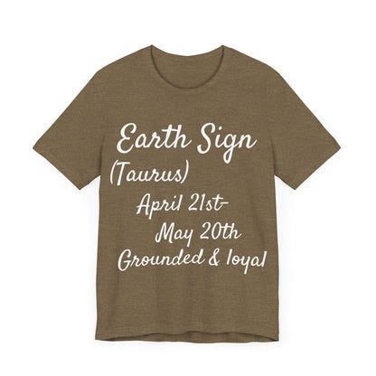 Unisex Jersey Short Sleeve Tee