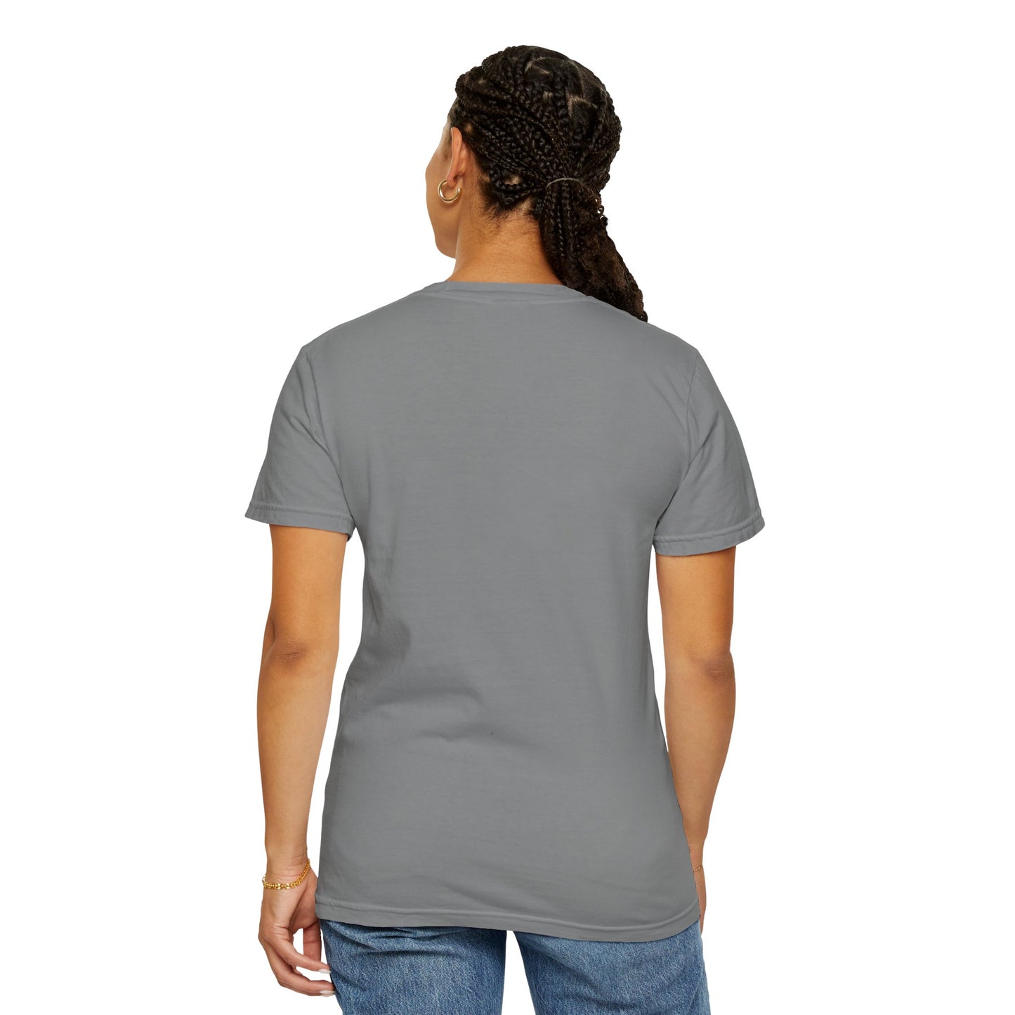 Capricorn Dog Unisex Garment-Dyed T-Shirt - Strong, Elegant, and Lazer Focused