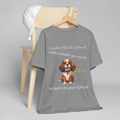 Cavalier Charles Spaniel Pisces T-Shirt - Perfect for Dog Lovers