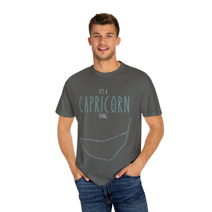 Capricorn Constellation T-shirt - Zodiac Sign Tee for Astrology Lovers, Birthday Gift, Unisex Garment-Dyed Tee, Horoscope Apparel, [...]