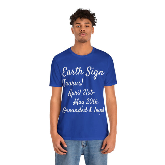 Unisex Jersey Short Sleeve Tee