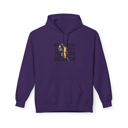 Born in February Fleece Hoodie, Unisex Sweatshirt, Cozy Gift for February Birthdays, Casual Wear, Inspirational Hoodie, Birthday Gift