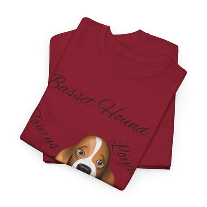 Cute Beagle Dog Graphic Unisex Heavy Cotton Tee