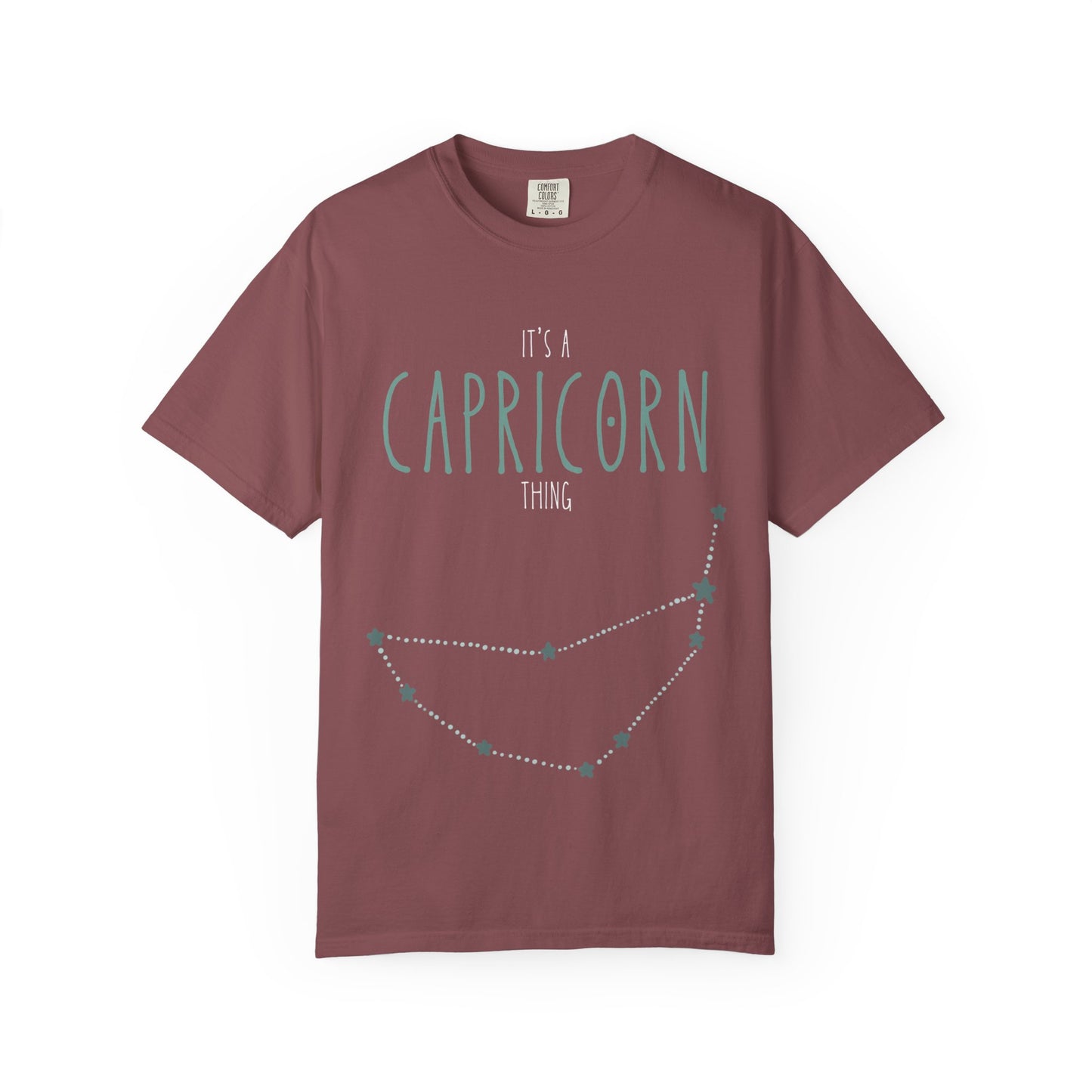 Capricorn Constellation T-shirt - Zodiac Sign Tee for Astrology Lovers, Birthday Gift, Unisex Garment-Dyed Tee, Horoscope Apparel, [...]