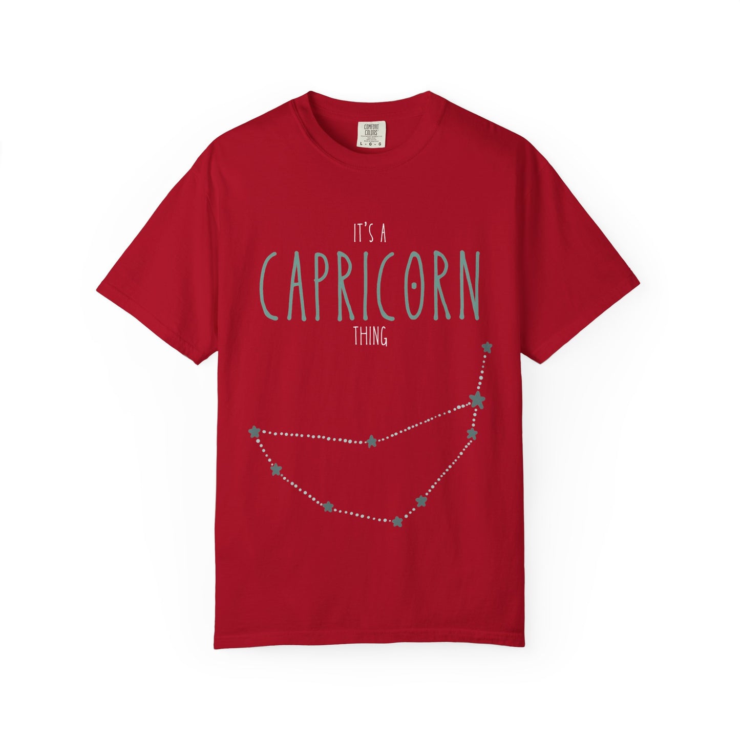 Capricorn Constellation T-shirt - Zodiac Sign Tee for Astrology Lovers, Birthday Gift, Unisex Garment-Dyed Tee, Horoscope Apparel, [...]