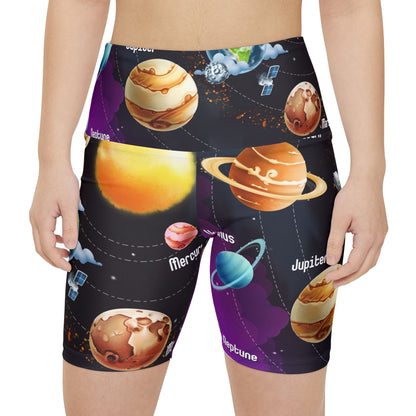 Women's Workout Shorts (AOP)