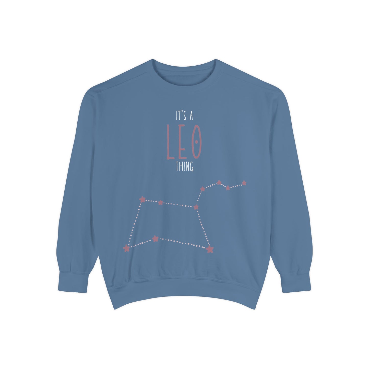 Leo Zodiac Sweatshirt, Astrology Gift, Horoscope Apparel, Unisex Fashion, Birthday Celebration, Cozy Layering