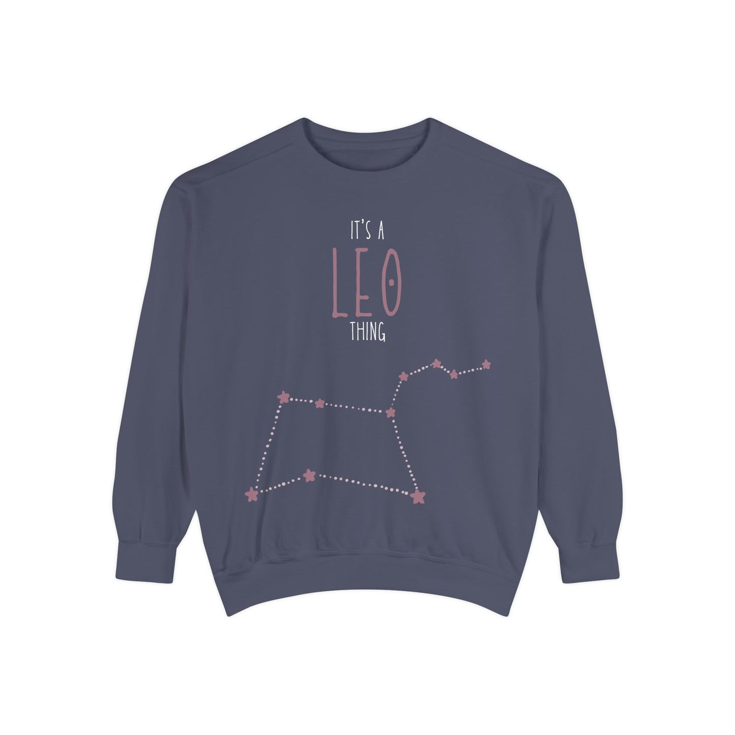 Leo Zodiac Sweatshirt, Astrology Gift, Horoscope Apparel, Unisex Fashion, Birthday Celebration, Cozy Layering