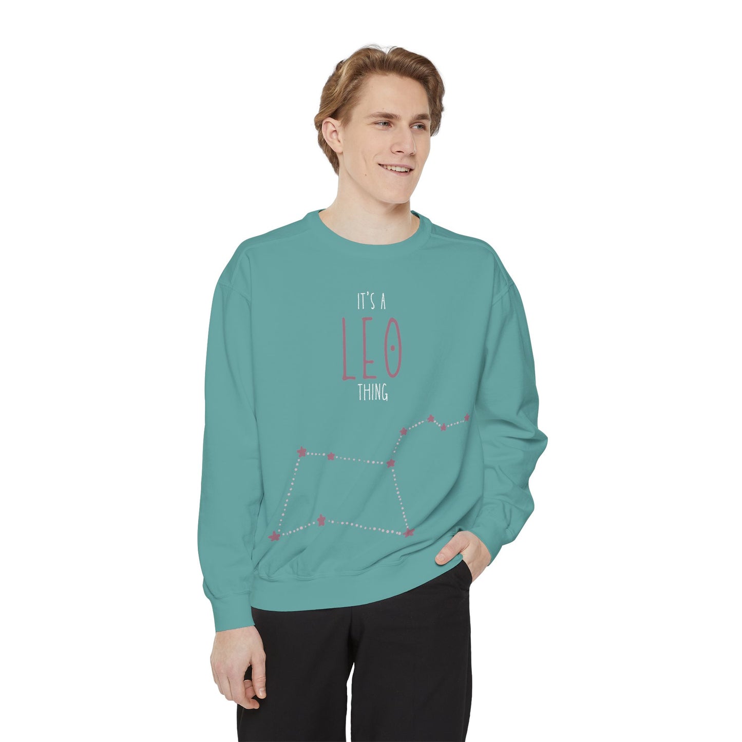 Leo Zodiac Sweatshirt, Astrology Gift, Horoscope Apparel, Unisex Fashion, Birthday Celebration, Cozy Layering