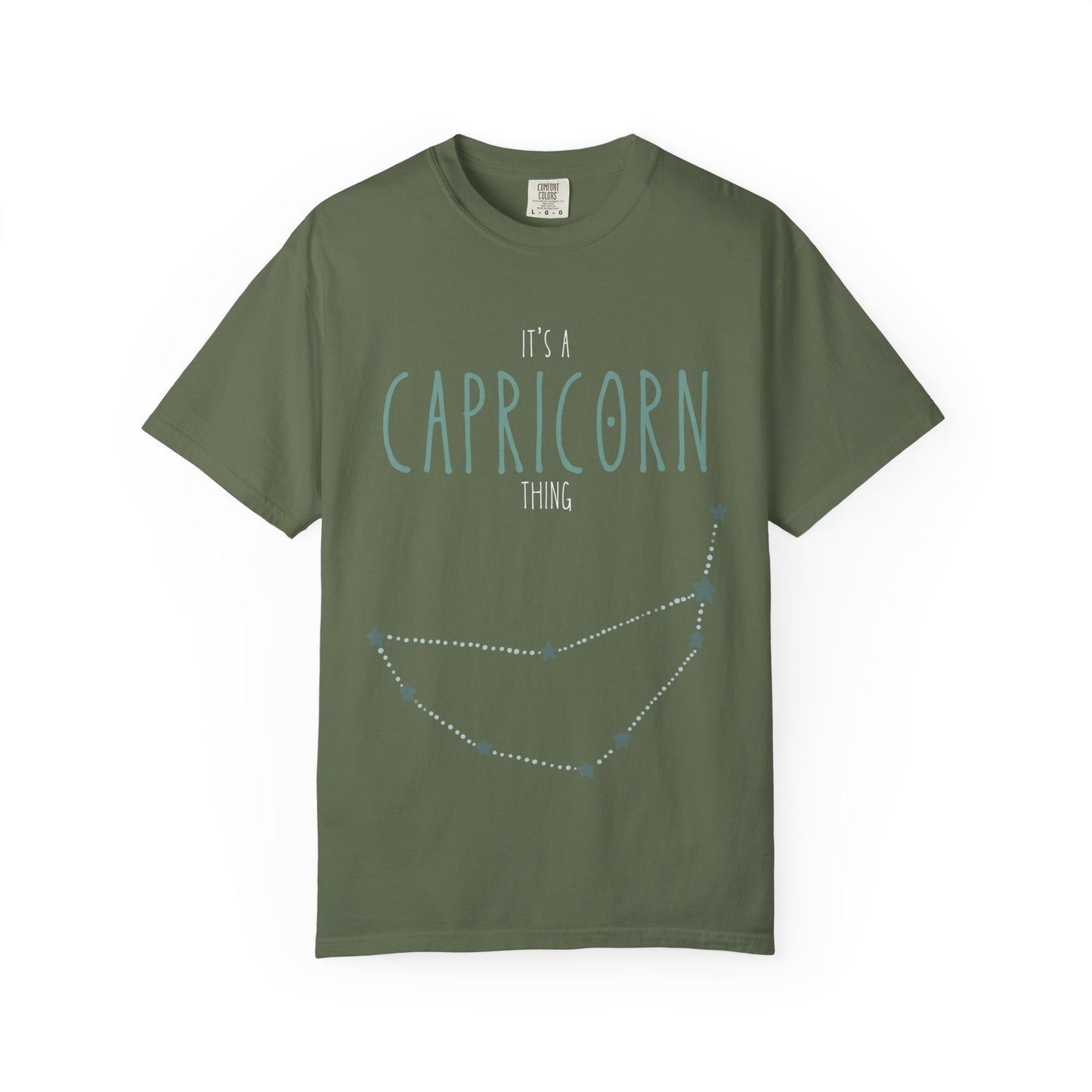 Capricorn Constellation T-shirt - Zodiac Sign Tee for Astrology Lovers, Birthday Gift, Unisex Garment-Dyed Tee, Horoscope Apparel, [...]