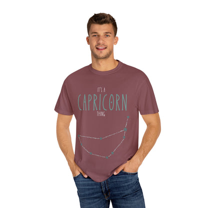 Capricorn Constellation T-shirt - Zodiac Sign Tee for Astrology Lovers, Birthday Gift, Unisex Garment-Dyed Tee, Horoscope Apparel, [...]